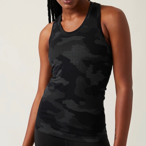 Athleta Tops - Athleta Momentum Seamless Camo Tank